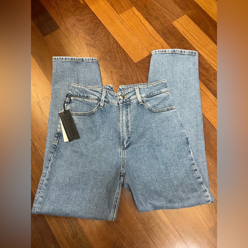 SPRWMN NWT Rosa Skinny Straight Leg Denim 29 - Picture 4 of 6